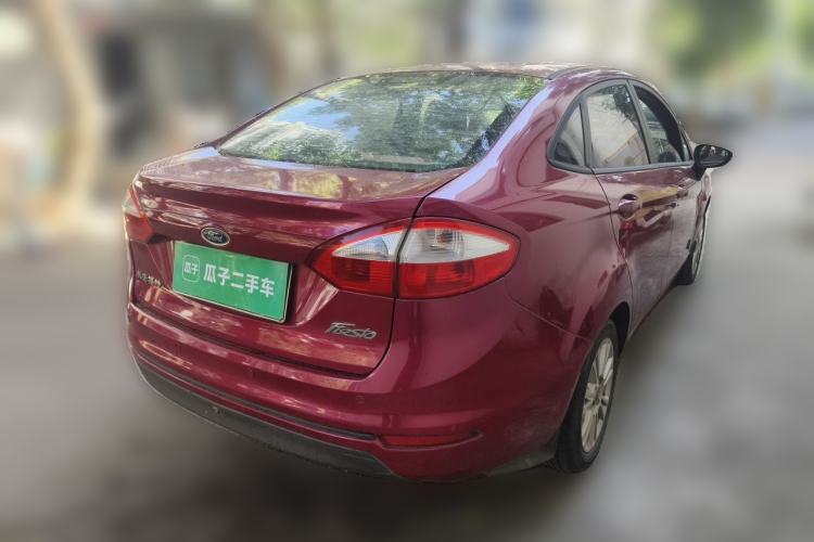 Used Ford Fiesta 2013 Sedan 1.5L Automatic Fashion Edition Rear Right 45 Deg