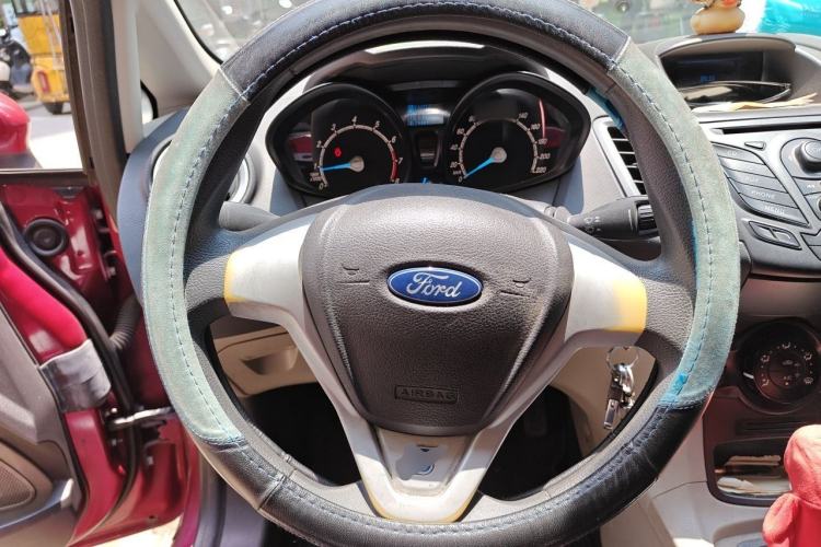 Used Ford Fiesta 2013 Sedan 1.5L Automatic Prestige Model Steering Wheel