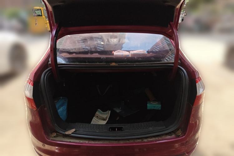 Used Ford Fiesta 2013 Sedan 1.5L Automatic Prestige Model Trunk