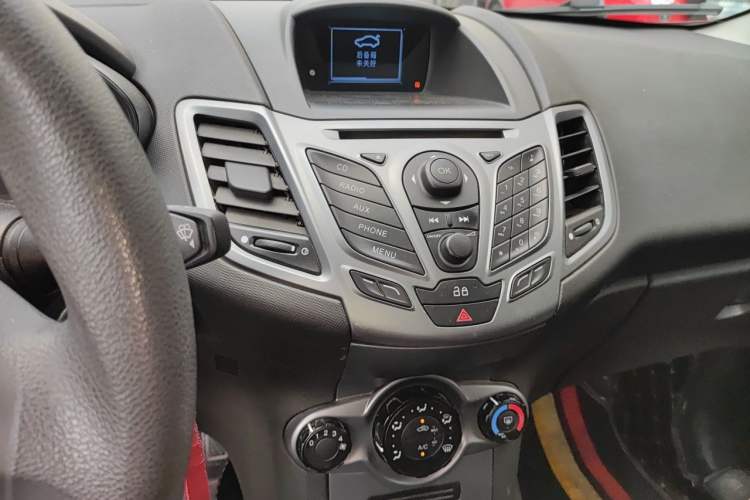Used Ford Fiesta 2013 Hatchback 1.5L Automatic Fashion Edition Audio And AC Panel
