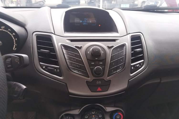 Used Ford Fiesta 2013 Hatchback 1.5L Manual Fashion Edition Audio And AC Panel