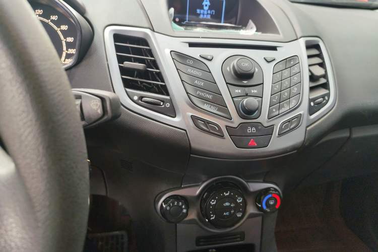 Used Ford Fiesta 2013 Hatchback 1.5L Automatic Fashion Edition Audio And AC Panel