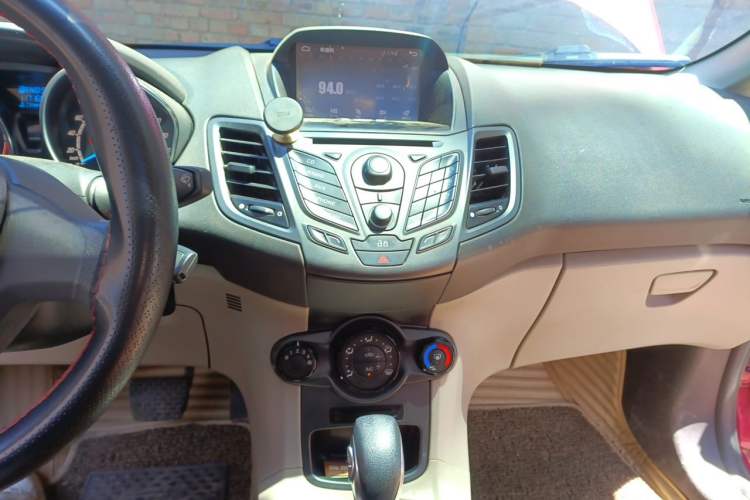 Used Ford Fiesta 2013 Sedan 1.5L Automatic Prestige Model Audio And AC Panel
