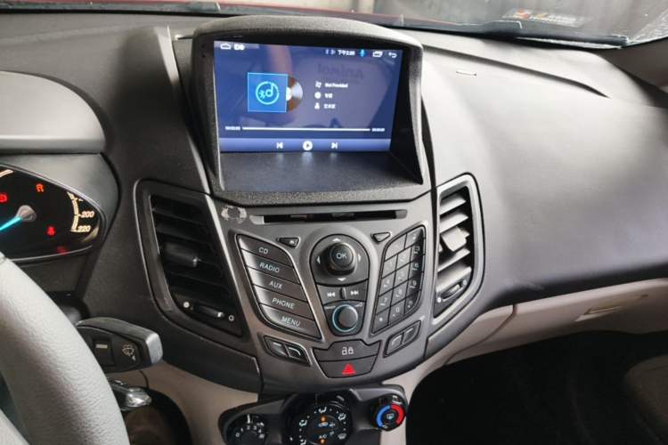 Used Ford Fiesta 2013 Sedan 1.5L Automatic Fashion Edition Audio And AC Panel