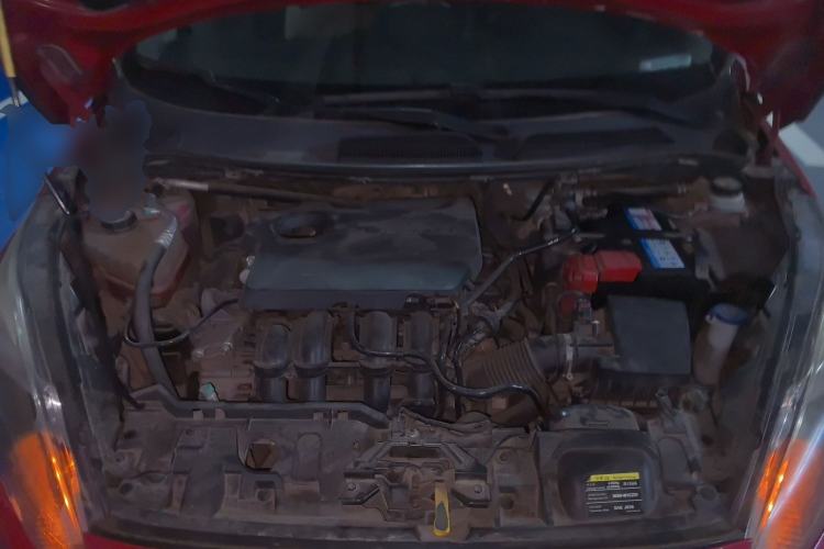 Used Ford Fiesta 2013 Sedan 1.5L Manual Fashion Edition Engine Bay
