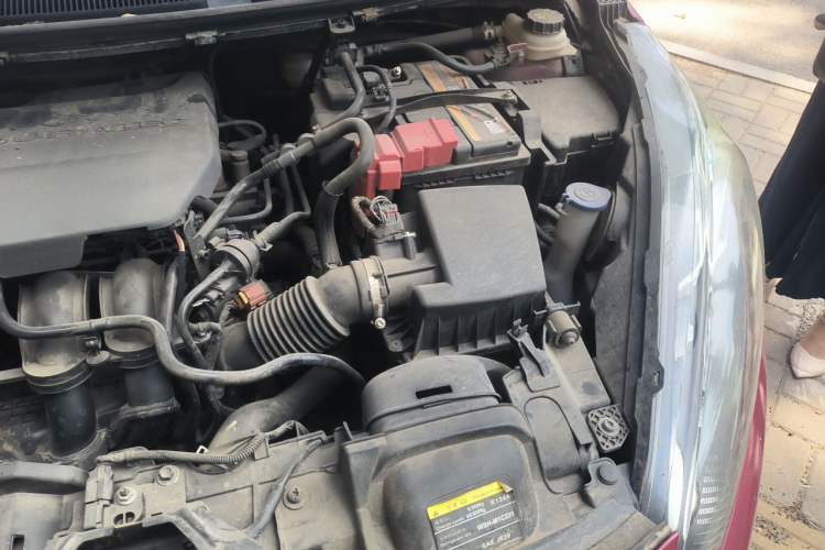 Used Ford Fiesta 2013 Sedan 1.5L Automatic Prestige Model Engine Bay Left