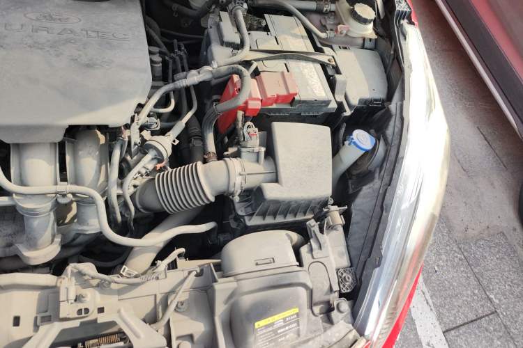 Used Ford Fiesta 2013 Sedan 1.5L Automatic Fashion Edition Engine Bay Left