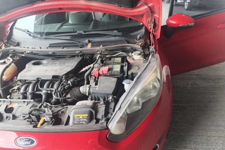 Used Ford Fiesta 2013 Sedan 1.5L Automatic Fashion Edition Engine Bay Left