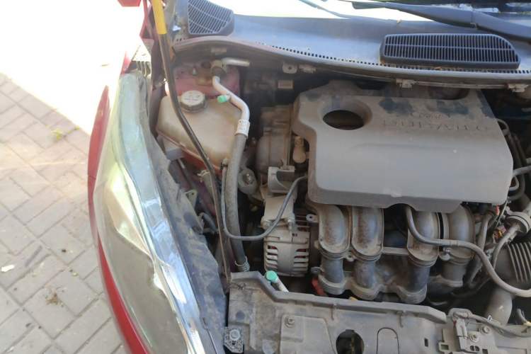 Used Ford Fiesta 2013 Sedan 1.5L Automatic Prestige Model Engine Bay Right