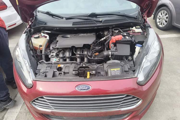 Used Ford Fiesta 2013 Sedan 1.5L Automatic Fashion Edition Engine Bay