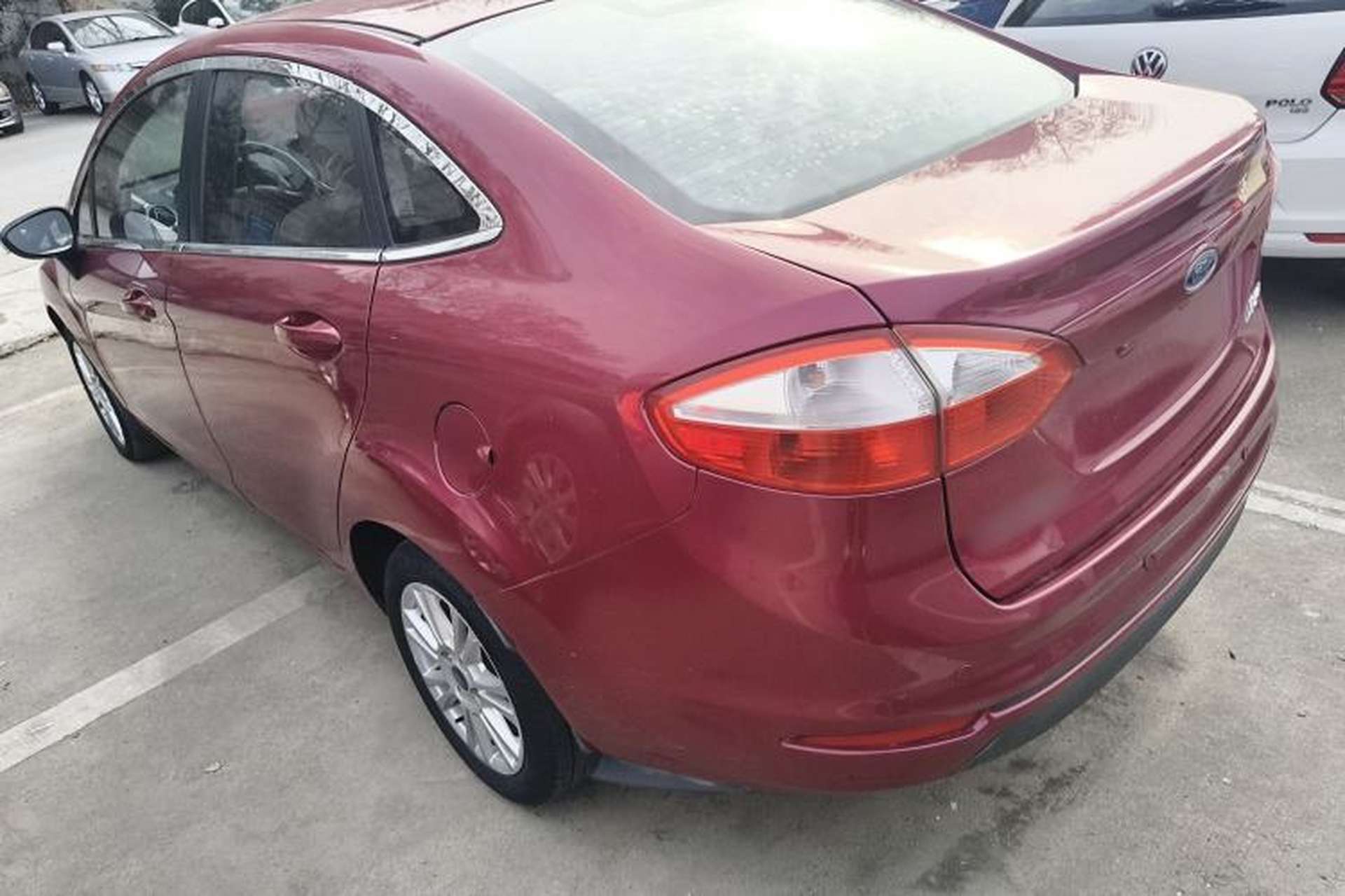 Used Ford Fiesta 2013 Sedan 1.5L Automatic Fashion Edition Exterior 2