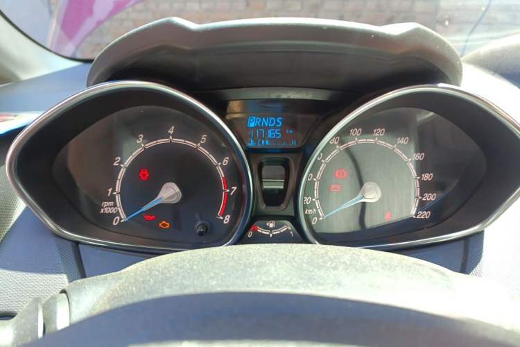 Used Ford Fiesta 2013 Sedan 1.5L Automatic Prestige Model Instrument Cluster