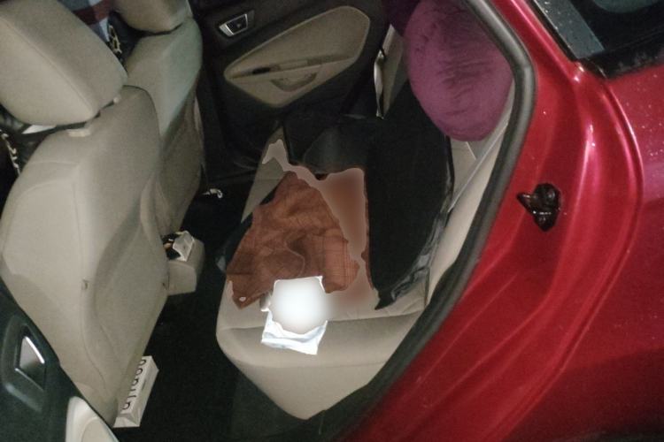 Used Ford Fiesta 2013 Sedan 1.5L Automatic Fashion Edition Left Rear Seat