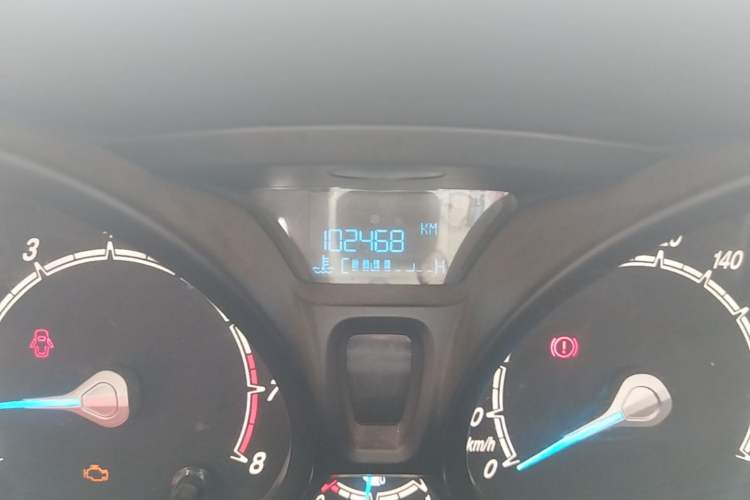 Used Ford Fiesta 2013 Hatchback 1.5L Manual Fashion Edition Odometer Close Up