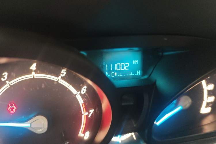 Used Ford Fiesta 2013 Hatchback 1.5L Manual Fashion Edition Odometer Close Up