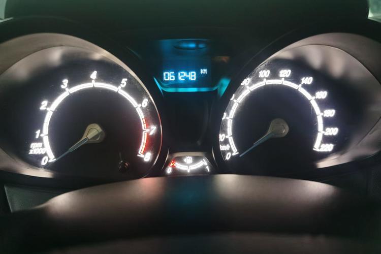 Used Ford Fiesta 2013 Hatchback 1.5L Manual Fashion Edition Odometer Close Up