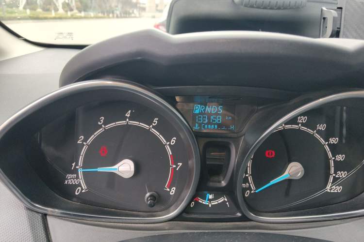 Used Ford Fiesta 2013 Hatchback 1.5L Automatic Fashion Edition Odometer Close Up
