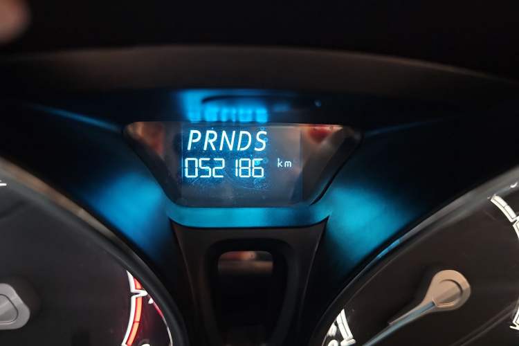 Used Ford Fiesta 2013 Hatchback 1.5L Automatic Sport Model Odometer Close Up
