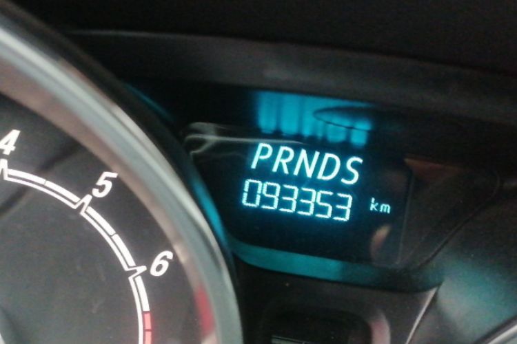 Used Ford Fiesta 2013 Hatchback 1.5L Automatic Fashion Edition Odometer Close Up