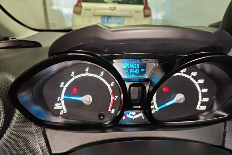 Used Ford Fiesta 2013 Hatchback 1.5L Automatic Fashion Edition Odometer Close Up