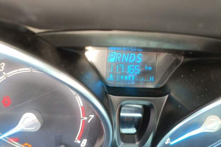 Used Ford Fiesta 2013 Sedan 1.5L Automatic Prestige Model Odometer Close Up