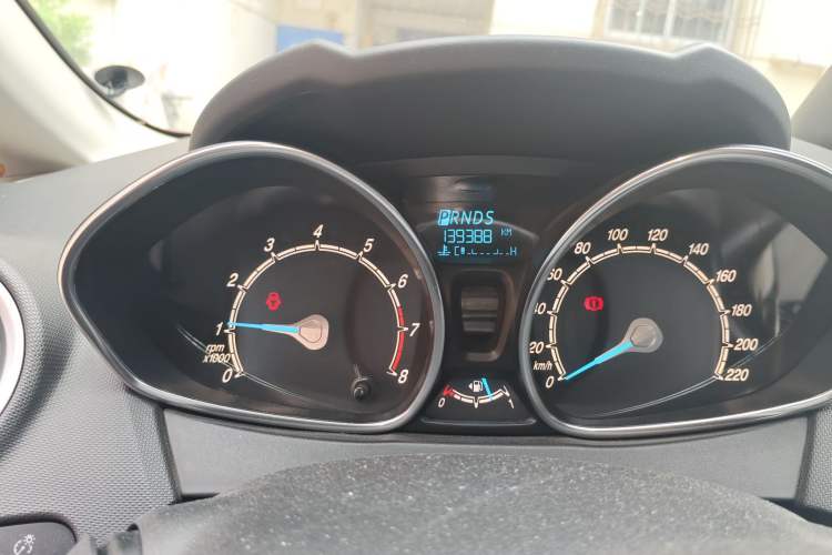 Used Ford Fiesta 2013 Hatchback 1.5L Automatic Fashion Edition Odometer Close Up
