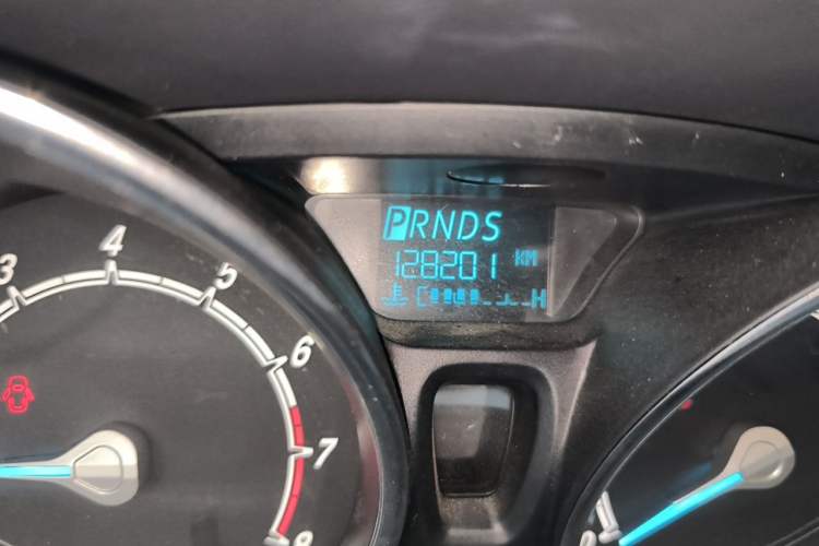 Used Ford Fiesta 2013 Hatchback 1.5L Automatic Fashion Edition Odometer Close Up