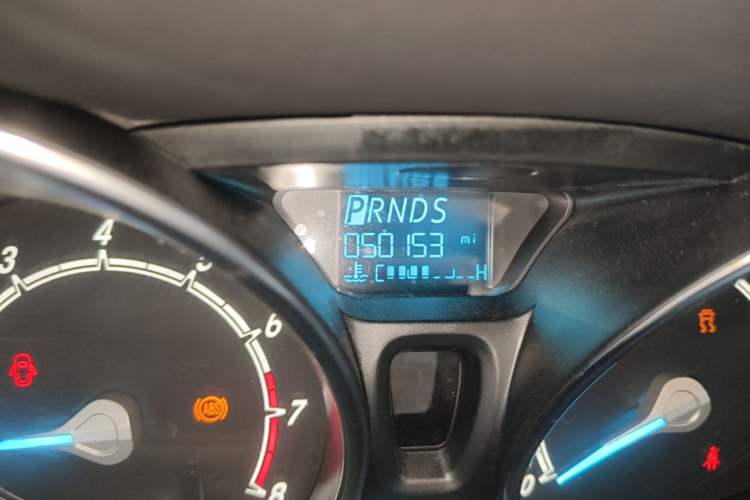 Used Ford Fiesta 2013 Sedan 1.5L Automatic Fashion Edition Odometer Close Up