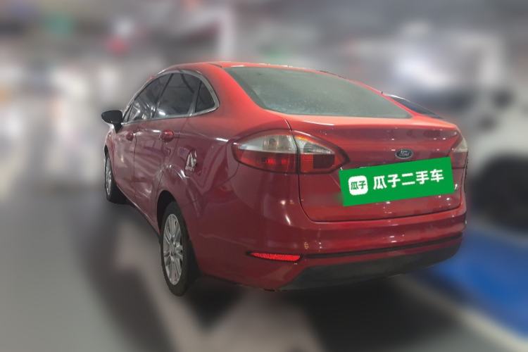 Used Ford Fiesta 2013 Sedan 1.5L Manual Fashion Edition Rear Left 45 Deg