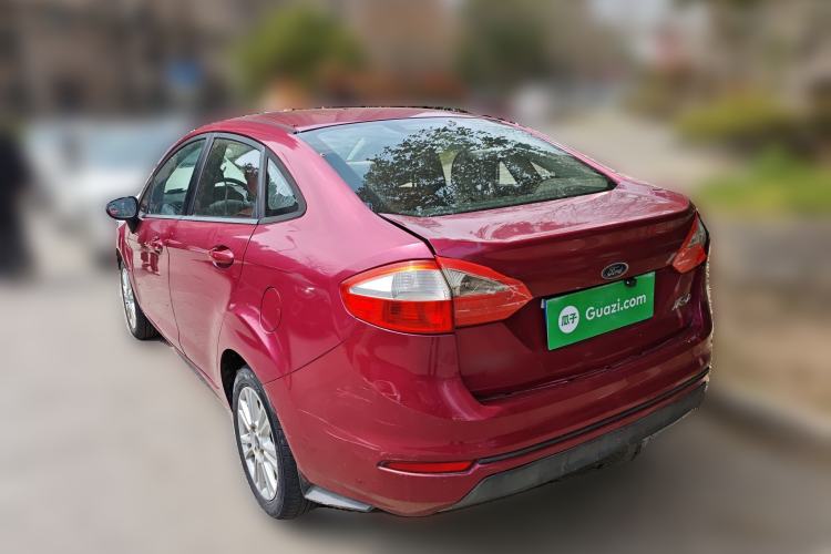 Used Ford Fiesta 2013 Sedan 1.5L Manual Fashion Edition Rear Left 45 Deg