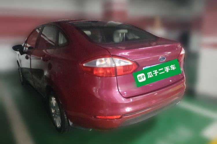 Used Ford Fiesta 2013 Sedan 1.5L Automatic Fashion Edition Rear Left 45 Deg