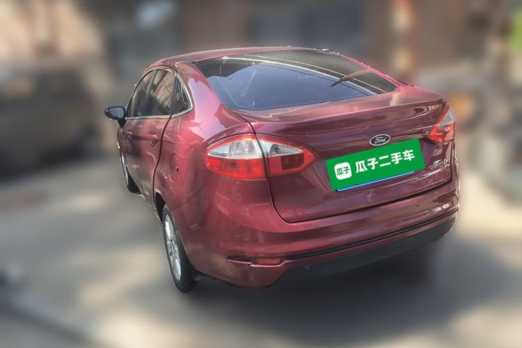 Used Ford Fiesta 2013 Sedan 1.5L Automatic Prestige Model Rear Left 45 Deg