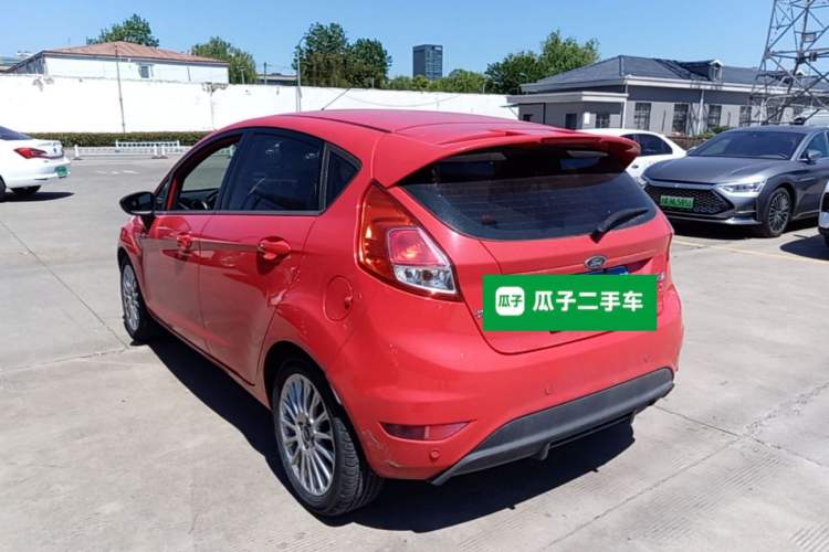 Used Ford Fiesta 2013 Hatchback 1.5L Automatic Sport Model Rear Left 45 Deg
