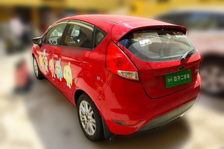Used Ford Fiesta 2013 Hatchback 1.5L Automatic Fashion Edition Rear Left 45 Deg