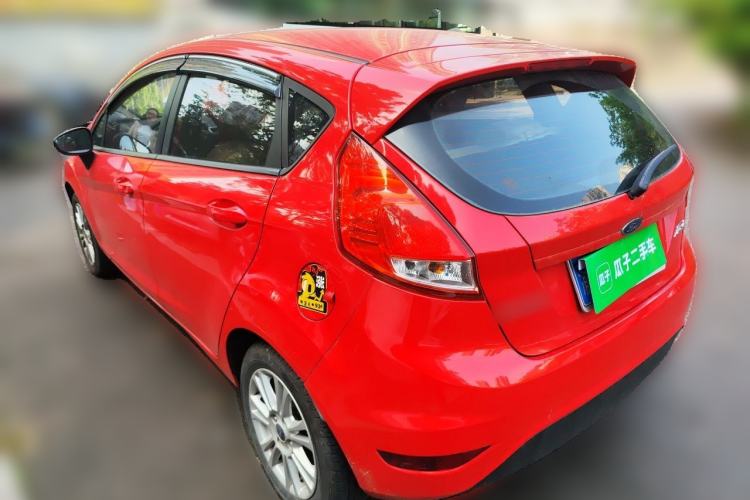 Used Ford Fiesta 2013 Hatchback 1.5L Automatic Fashion Edition Rear Left 45 Deg