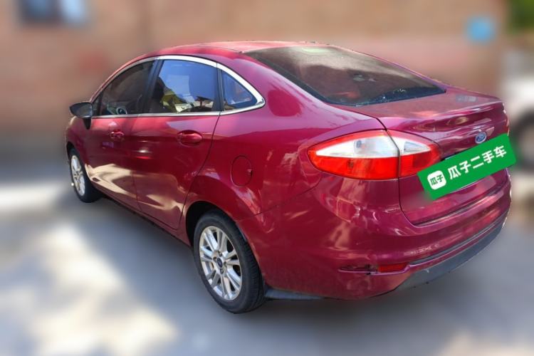 Used Ford Fiesta 2013 Sedan 1.5L Automatic Prestige Model Rear Left 45 Deg