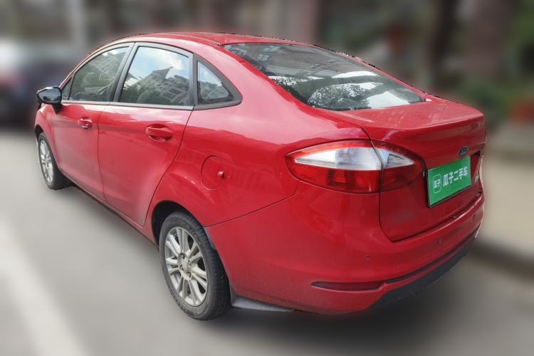 Used Ford Fiesta 2013 Sedan 1.5L Manual Fashion Edition Rear Left 45 Deg