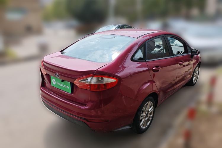 Used Ford Fiesta 2013 Sedan 1.5L Manual Fashion Edition Rear Right 45 Deg