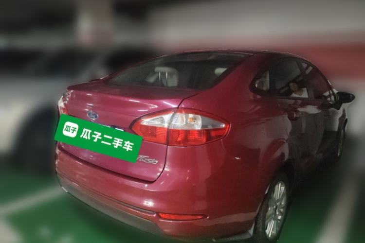 Used Ford Fiesta 2013 Sedan 1.5L Automatic Fashion Edition Rear Right 45 Deg