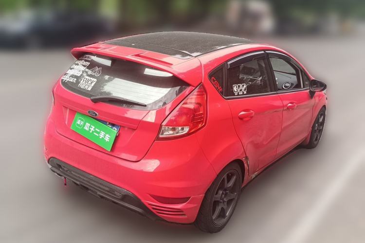 Used Ford Fiesta 2013 Hatchback 1.5L Automatic Fashion Edition Rear Right 45 Deg
