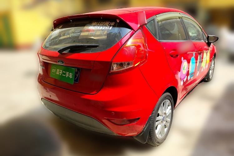 Used Ford Fiesta 2013 Hatchback 1.5L Automatic Fashion Edition Rear Right 45 Deg