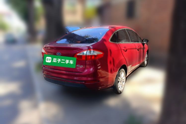 Used Ford Fiesta 2013 Sedan 1.5L Automatic Prestige Model Rear Right 45 Deg