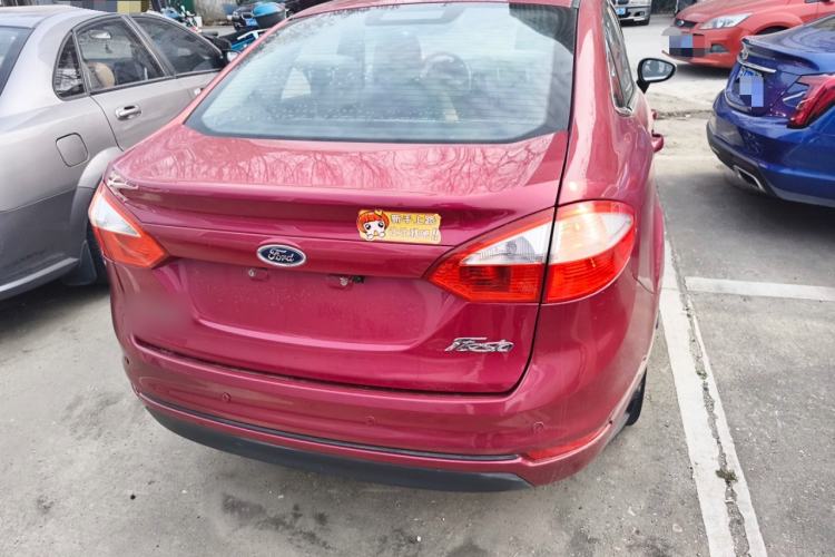 Used Ford Fiesta 2013 Sedan 1.5L Automatic Fashion Edition Rear