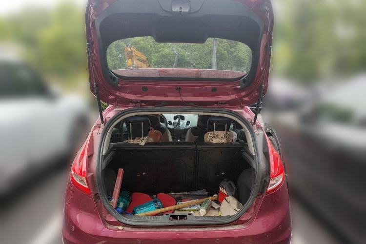 Used Ford Fiesta 2013 Hatchback 1.5L Automatic Prestige Model Trunk