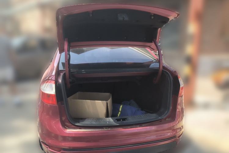 Used Ford Fiesta 2013 Sedan 1.5L Automatic Prestige Model Trunk