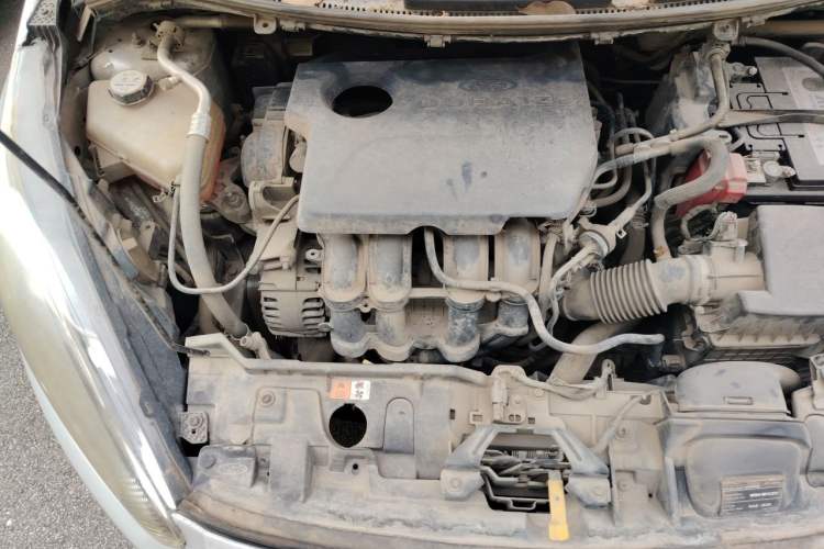 Used Ford Fiesta 2013 Sedan 1.5L Automatic Fashion Edition Engine Bay Right