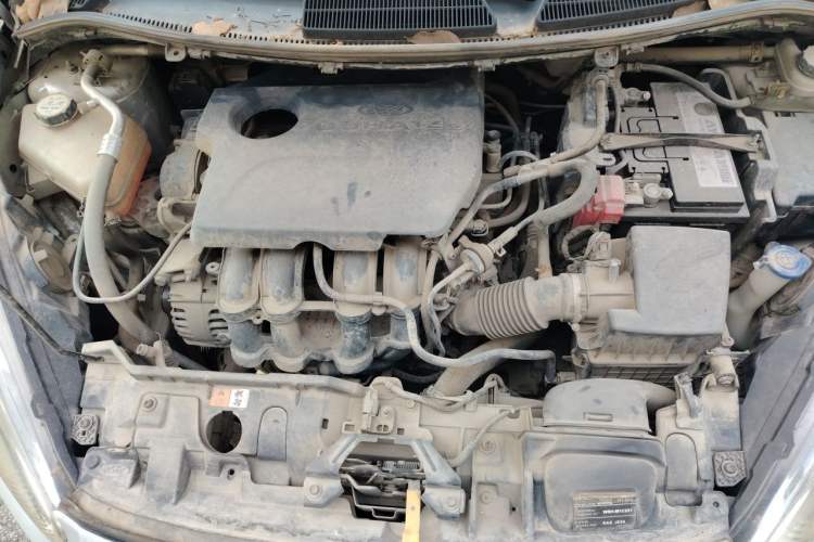 Used Ford Fiesta 2013 Sedan 1.5L Automatic Fashion Edition Engine Bay