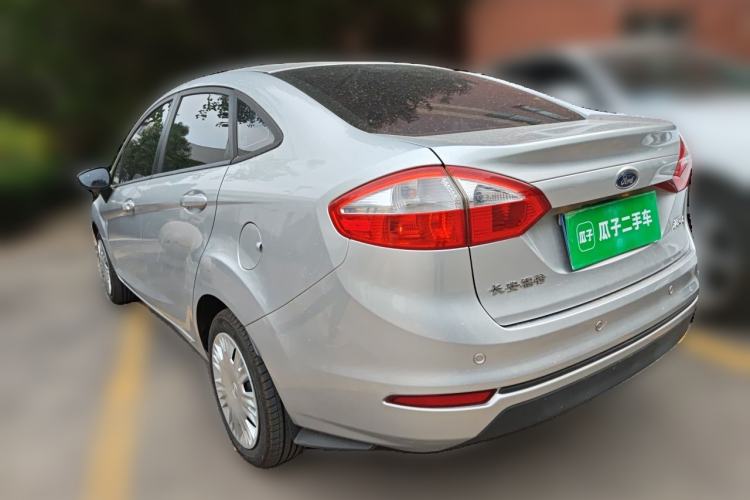 Used Ford Fiesta 2013 Sedan 1.5L Manual Fashion Edition Rear Left 45 Deg