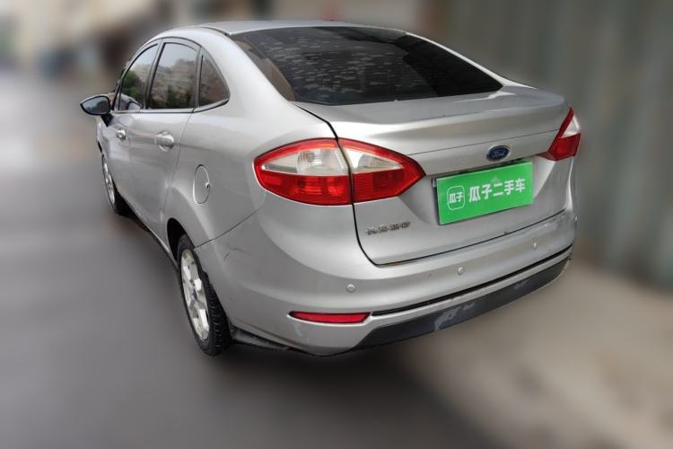 Used Ford Fiesta 2013 Sedan 1.5L Manual Fashion Edition Rear Left 45 Deg