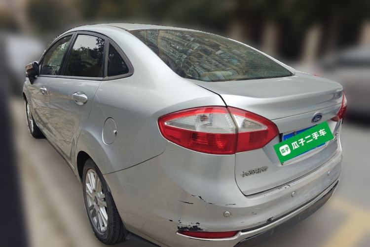 Used Ford Fiesta 2013 Sedan 1.5L Manual Fashion Edition Rear Left 45 Deg